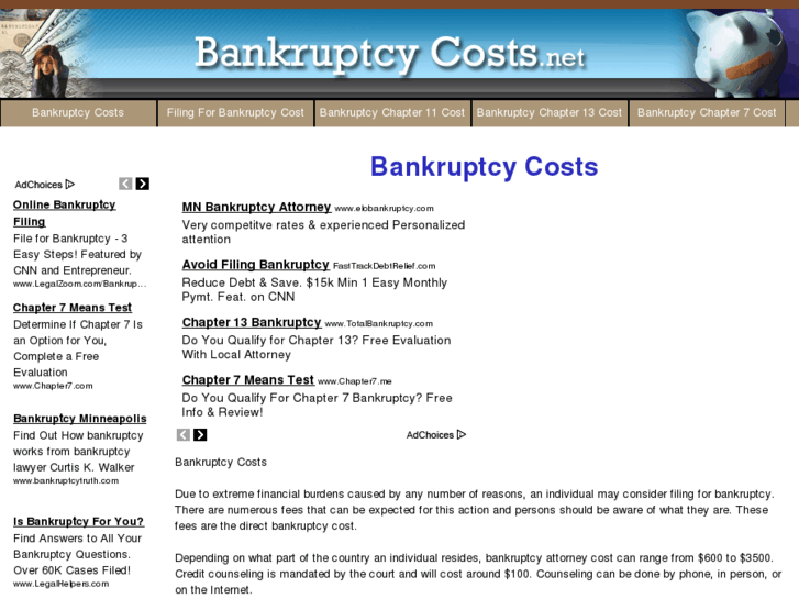 www.bankruptcycosts.net