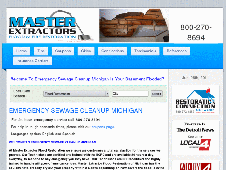 www.emergencysewagecleanupmichigan.net