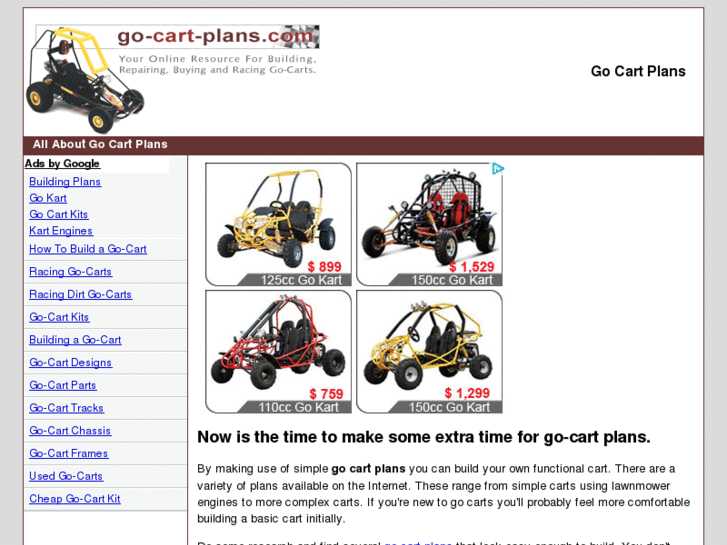 www.go-cart-plans.com