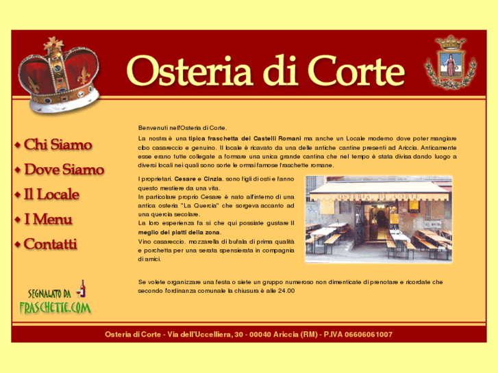 www.osteriadicorte.com