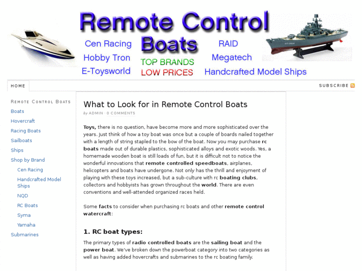 www.remote-control-boats.info