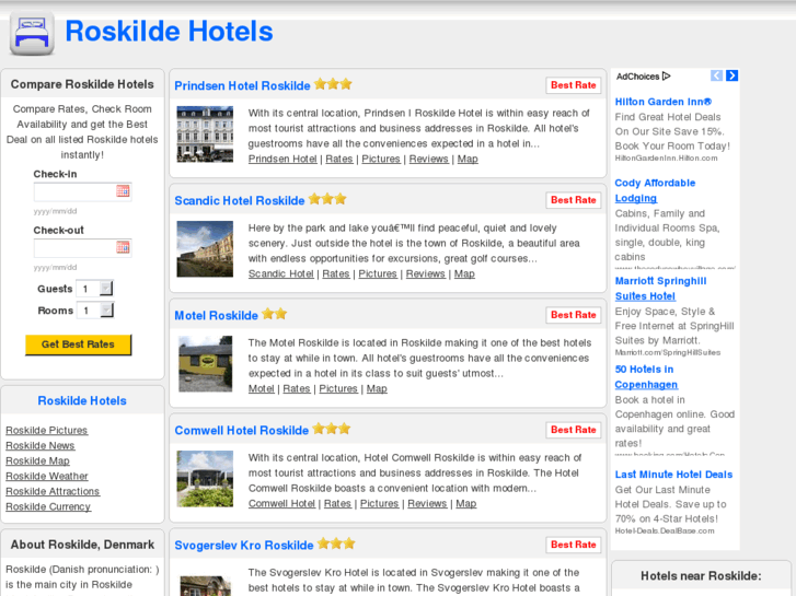 www.roskildehotels.com