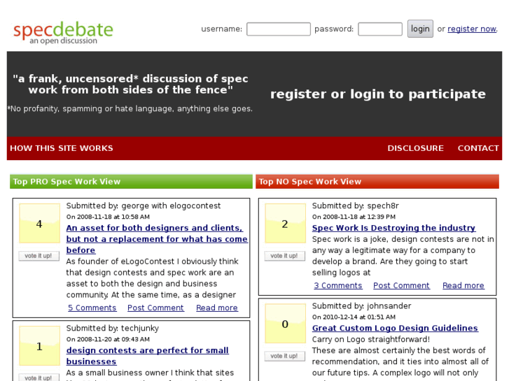 www.specdebate.com