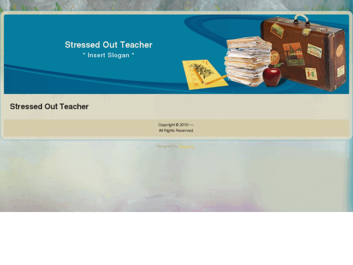 www.stressedoutteacher.com