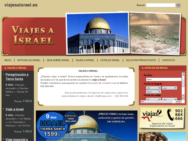 www.viajesaisrael.es