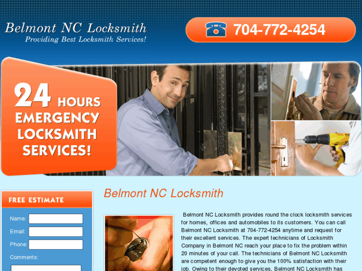www.belmontnclocksmith.com