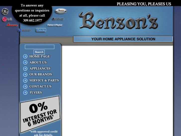 www.bensonsappliance.com