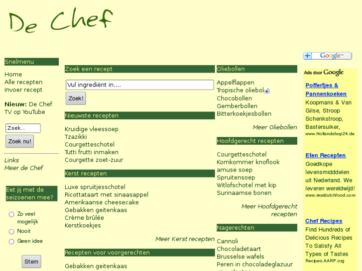 www.de-chef.nl