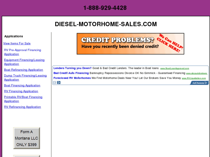 www.diesel-motorhome-sales.com