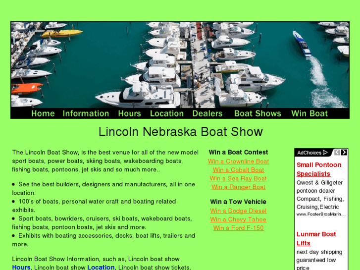 www.lincolnboatshow.com