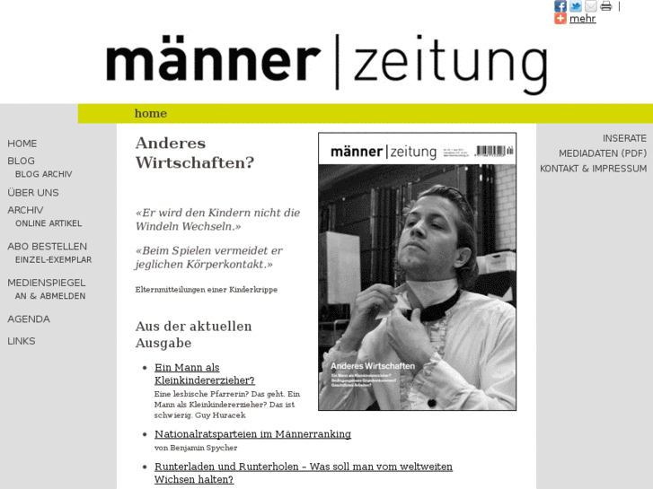 www.maennerzeitung.ch