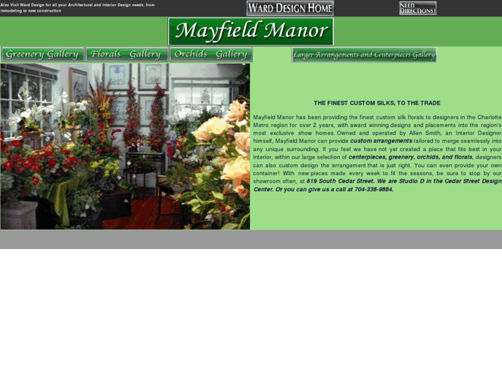 www.mayfieldmanorflorals.com