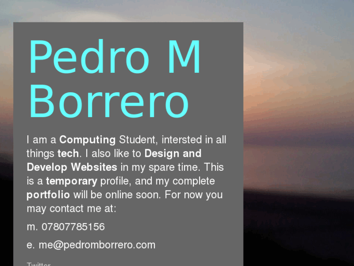 www.pedromborrero.com