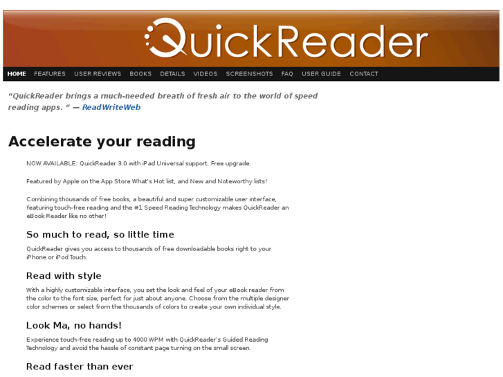 www.quickreader.net