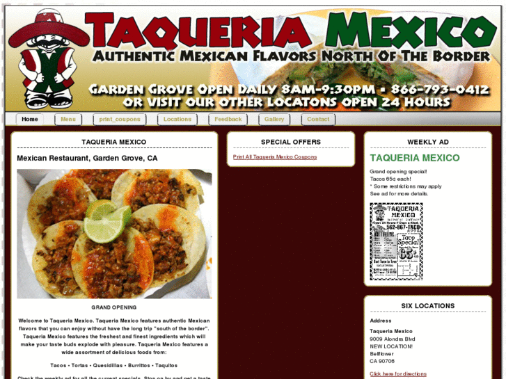 www.taqueriamexico.net