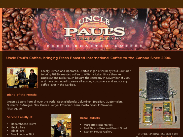 www.unclepaulscoffee.com