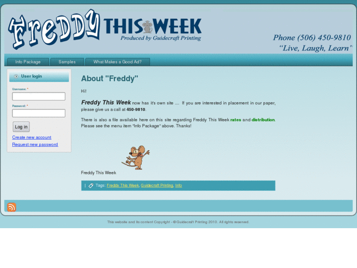 www.freddythisweek.com