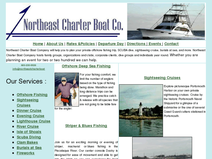 www.northeastcharterboat.com