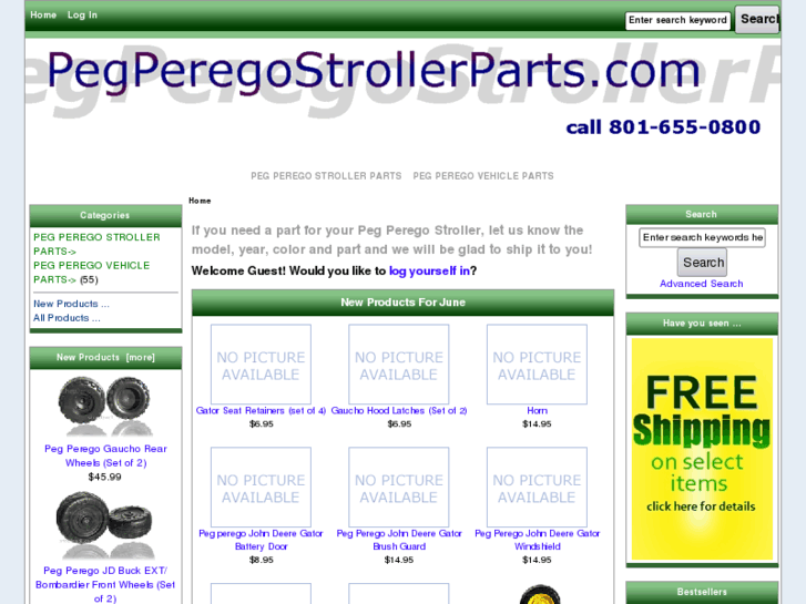 www.pegperegostrollerparts.com