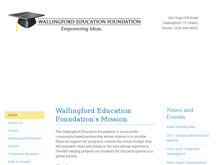 www.wallingfordeducationfoundation.org