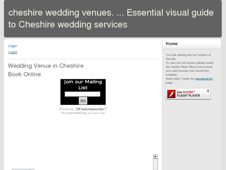 www.weddingvenueincheshire.com