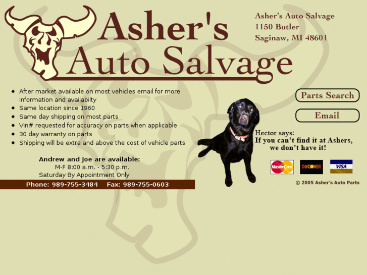 www.ashersautosalvage.com