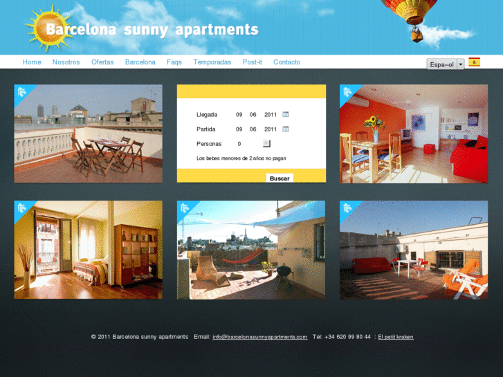 www.barcelonasunnyapartments.com