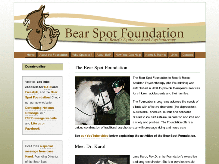 www.bearspotfoundation.org