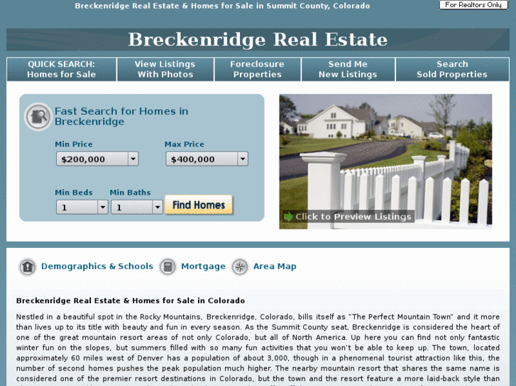 www.breckenridge-homesforsale.com