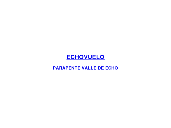 www.echovuelo.org