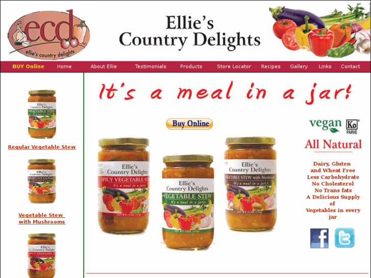 www.elliescountrydelights.com