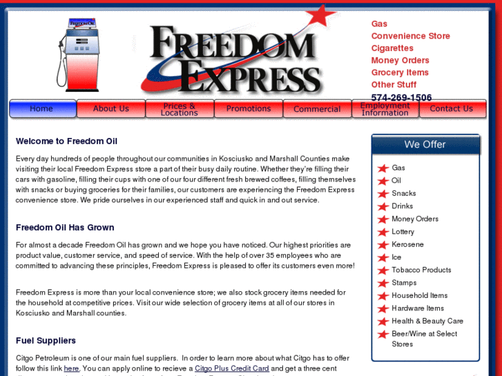 www.freedomexpressgas.com