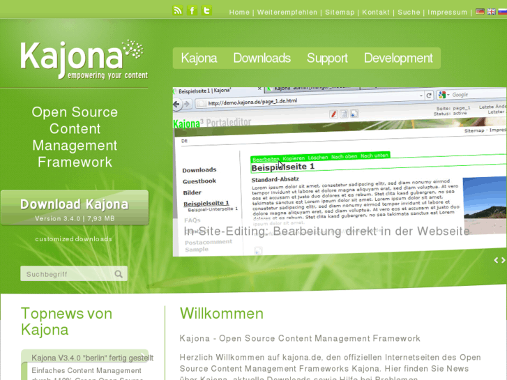 www.kajona.de