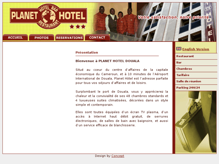 www.planethoteldouala.com