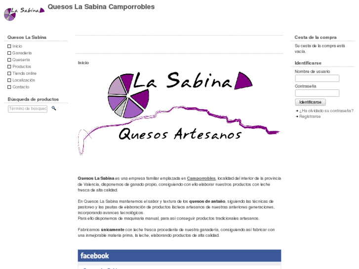 www.quesoslasabina.com