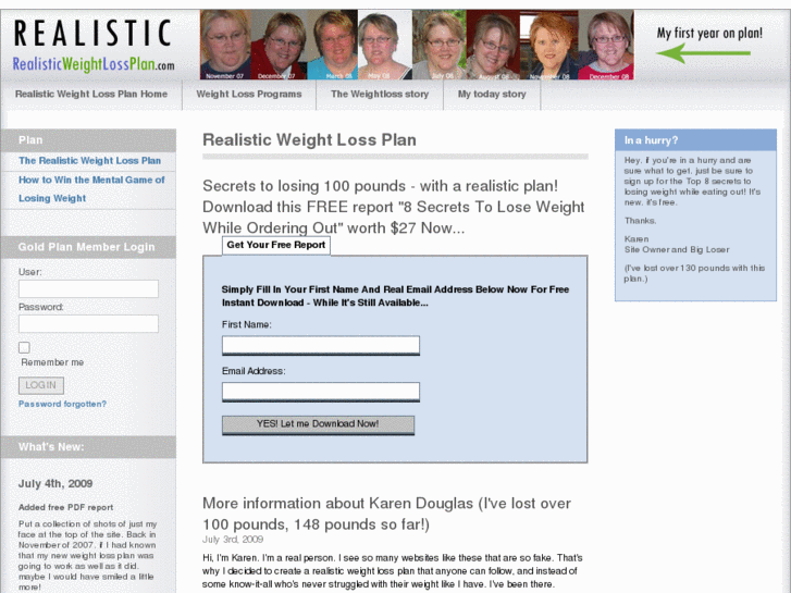 www.realisticweightlossplan.com