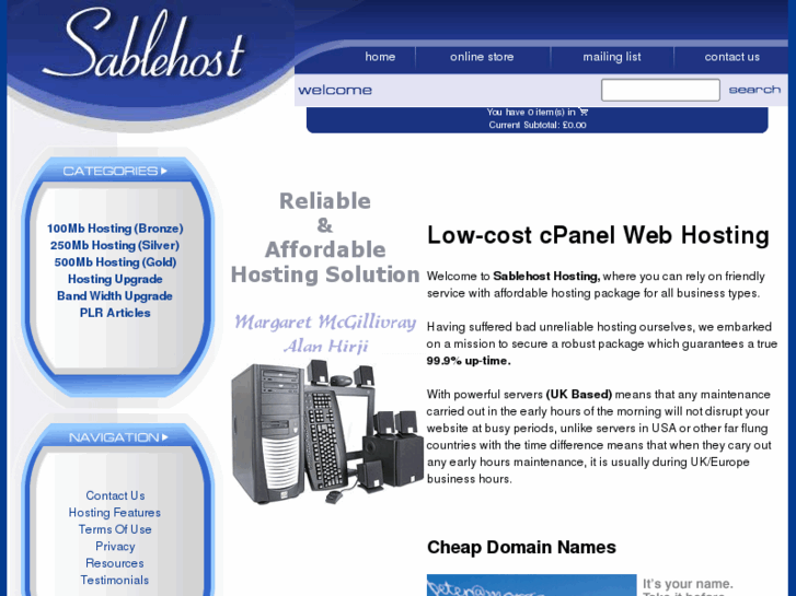 www.sablehost.com