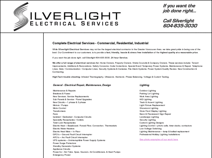 www.silverlightelectricalservices.com