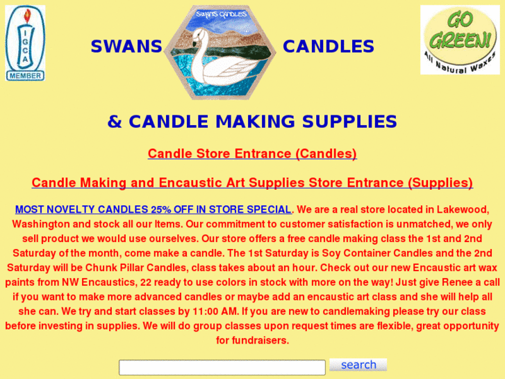 www.swans-candle-supplies.com