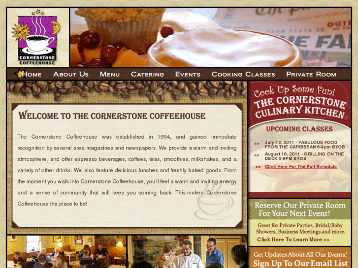 www.thecornerstonecoffeehouse.com