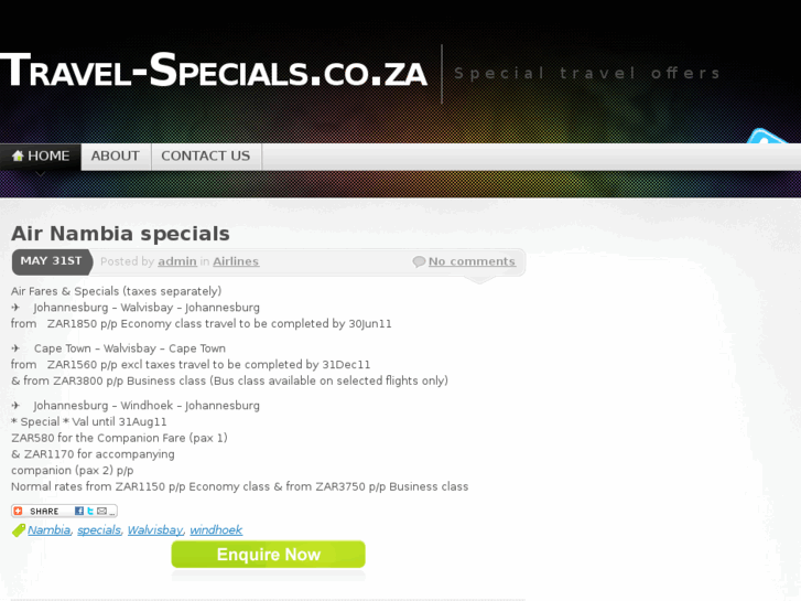 www.travel-specials.co.za