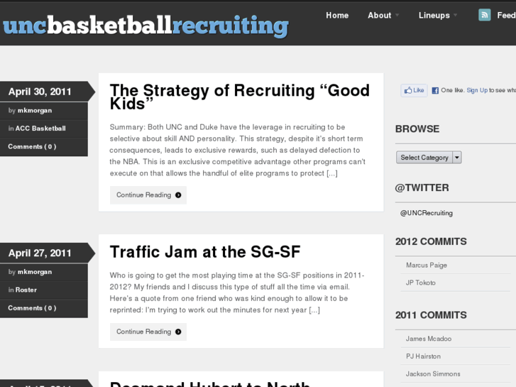 www.uncbasketballrecruiting.com