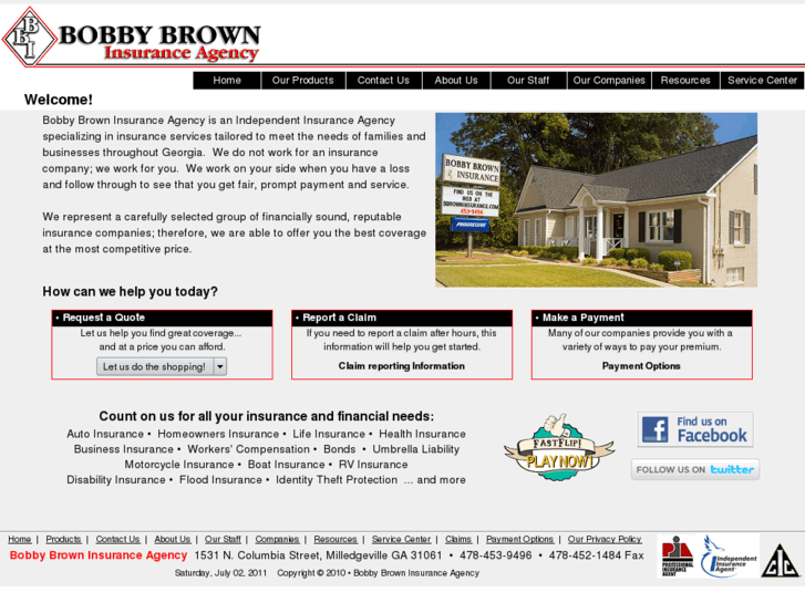 www.bbrowninsurance.com