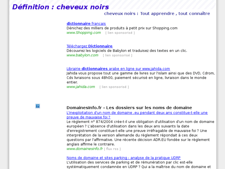 www.cheveux-noirs.com