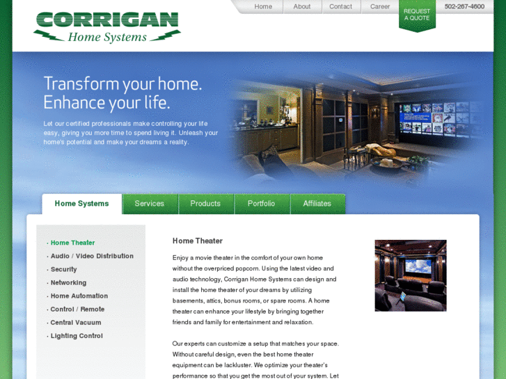 www.corriganhomesystems.com