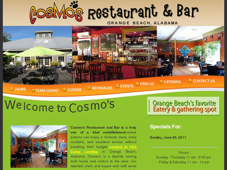 www.cosmosrestaurantandbar.com