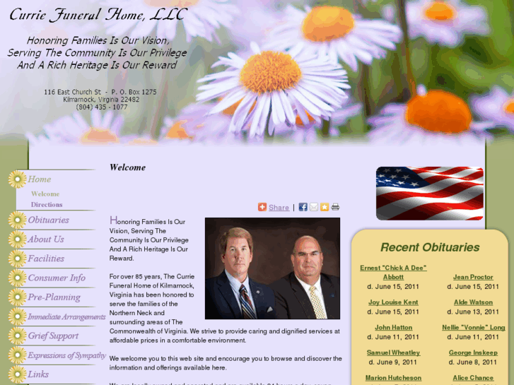 www.curriefuneralhome.net