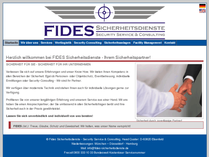 www.fides-sicherheitsdienste.de