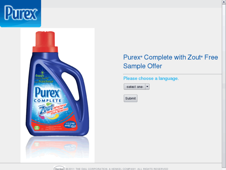 www.freesample-purex.ca