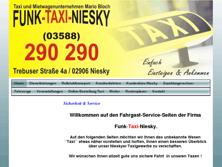 www.funk-taxi-niesky.com